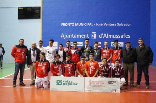 Moixent, El Puig, Massamagrell i Montserrat campions de València de frontó dels JECV 
