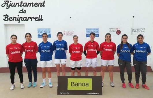 Bicorp A i Beniparrell guanyen en la Lliga Bankia Femenina de raspall 