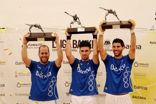 Sergio, Seve i Ricardet guanyen la Lliga Bankia de raspall