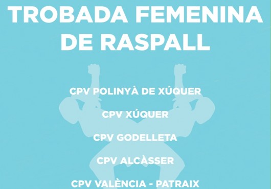 Polinyà de Xúquer acogerá una nueva trobada de raspall femenino