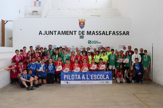  El Colegio Hernández de Vva. de Castellón campeón de la 2ª edición de Pilota a l'Escola de secundar